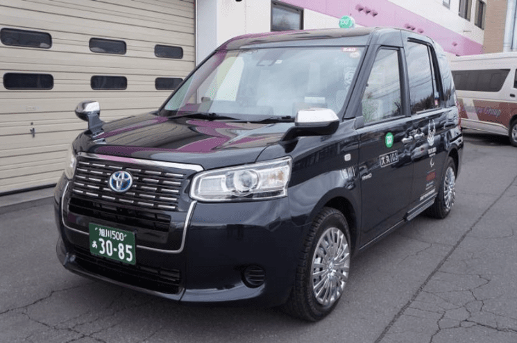 名寄交通株式会社のタクシー